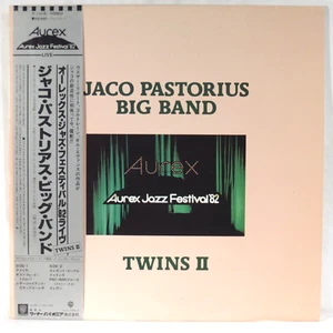 JACO PASTORIUS Big Band - Twins II 1982 Japan-only LP NM OBI/insert - Picture 1 of 5