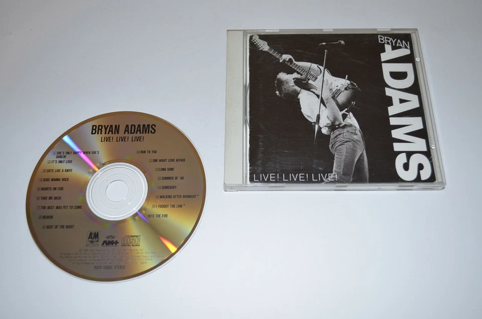 Bryan Adams - Live! Live! Live! / A&M Records 1988 / Japan / No OBI - Bild 1 von 1