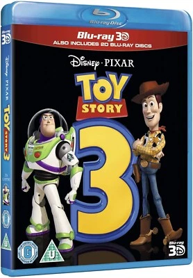 TOY STORY 3 (2010) 3D + 2D Blu-Ray BRAND NEW (USA Compatible) - Image 1 of 2