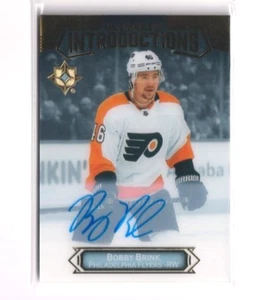 2023-24 UD Ultimate Collection Introductions AUTO 64 Bobby Brink Flyers - Picture 1 of 2