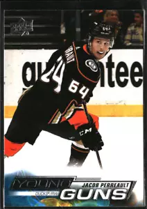 22/23 2022-23 Upper Deck Young Guns #212 Jacob Perreault Ducks - Imagen 1 de 2