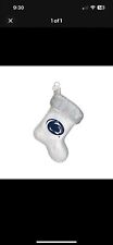 Old World Christmas Blown Glass  Stocking Penn  State  Nittany Lions B. N.
