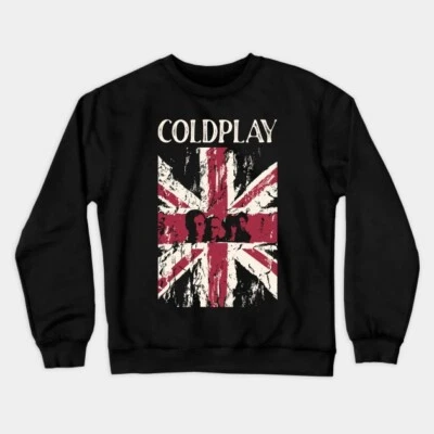 Moletons vintage gola redonda banda Coldplay T01 - Imagem 1 de 4