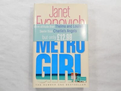 Metro Girl by Janet Evanovich, 2004, 1st UK Edition, 1st Printing, SIGNED Foto 1 de 4