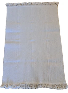 SORTSÖ Rug flat woven unbleached 55x85 cm - Picture 1 of 3