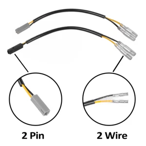 Turn Signal Adapter Wire Plug Connector For KAWASAKI Z900 Z900RS Z900SE Z H2/SE - Picture 1 of 21