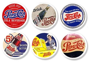 Vintage Pepsi Cola Küchenschrank Knopf, Retro 50er Soda Shop Schublade Ziehgriff - Bild 1 von 6
