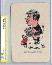 1962 Piet LAGARDE - MONTY *RARE* Dutch Football Cards * DHC