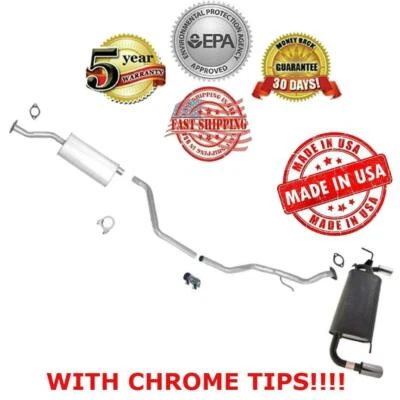 Fits 2003 2004 2005 2006 2007 Nissan Murano 3.5L Muffler Exhaust System Kit - Image 1 of 4