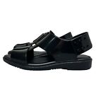Melissa Ladyless Jelly Sandals Womens Size 9 Black Chunky Whimsy Plastic