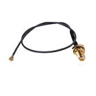2Pcs IPX/u.fl to RP-SMA Female Bulkhead O-ring Pigtail 1.37mm Cable 10cm