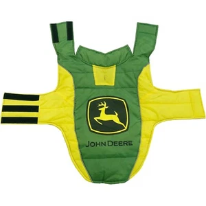 Pets First John Deere Puffer Vest for Dogs & Cats Warm Cozy & Waterproof Jacket - Picture 1 of 8