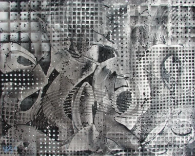 PINTURA ABSTRACTA GRANDE MODERNISTA Expresionista Arte Moderno LA INDUSTRIA FOLTZ $ Foto 1 de 4