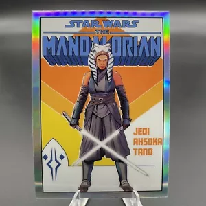 Cómic Topps 2022 cromado Star Wars: The Mandalorian AHSOKA CC-4 ilustración - Imagen 1 de 2