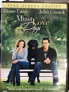 Must Love Dogs (DVD, 2005, Full Frame) - Picture 1 of 1