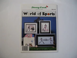 Stoney Creek Collection World of Sports Patterns Book 144  Cross Stitch - Picture 1 of 4