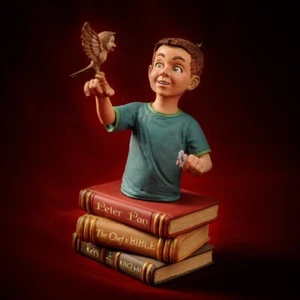 Locke & Key BODE BUST Joe Hill SIGNED LIMITED 2016 True 1st EDITION Resin Statue - Bild 1 von 9