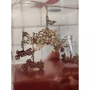 Oldtimer 1988 Honda Christmas Ornament (24kt über Messing) - Bild 1 von 4