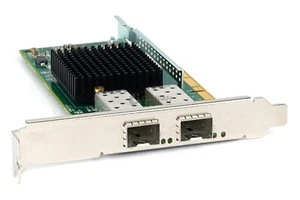 PE210G2SPI9A-XR SILICOM DUAL PORT 10GB SFP+ FC ETHERNET PCI-E ADAPTER - Afbeelding 1 van 7