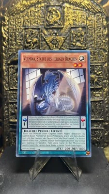 Yu-Gi-Oh! VULMINA, STATUE DES HEILIGEN DRACHEN INFO-DE082 COMMON 1. AUFLAGE NM - Bild 1 von 4