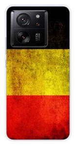 Coque en silicone imprimée compatible Xiaomi 13T Drapeau Belgique - Picture 1 of 3