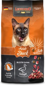 LEONARDO Adult Duck Katzenfutter Trockenfutter Katze Ente Futter Trocken 300g - Bild 1 von 3