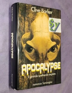 Apocalypse Clive Barker Prima Edizione Sonzogno libro Horror Magica Avatar Cabal - Foto 1 di 6
