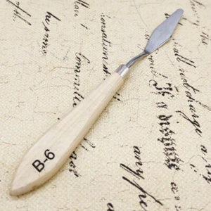 1Pcs Painting Palette Knife Stainless Steel Art Spatula Scraper Tools B-6 - Bild 1 von 6