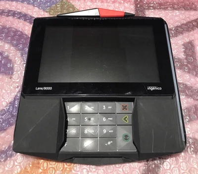 Inegenico Lane 8000 POS - Good Condition! - Image 1 of 3