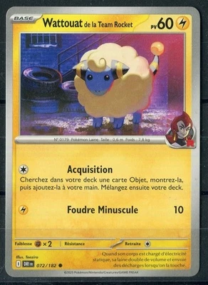 D462976 Pokemon Card Team Rocket's Orbeetle # 072/182 French Destined Rivals - Image 1 of 2