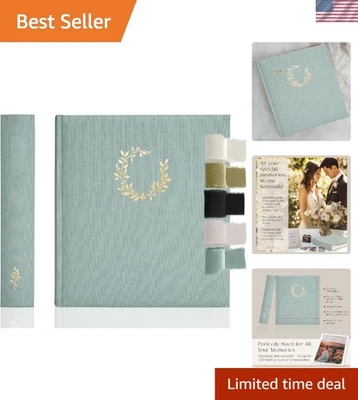 Flax Linen Scrapbook - 500 Photos, Wedding Memories - Image 1 of 4