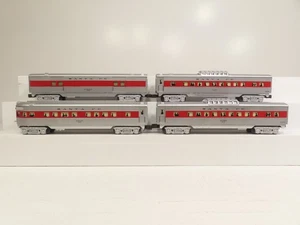 K-Line Santa Fe Passenger Set of 4 K4530-3432 K-4530-3198 K-4530-3137 LN 12077 - Picture 1 of 9