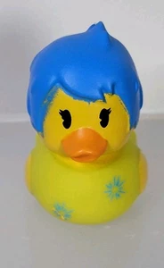 Disney Duckalooz Joy Inside Out 1,75" Rubber Duck Duckies Figur - Bild 1 von 6