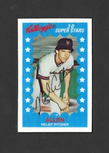 1982 KELLOGG'S 3-D # 20 NEIL ALLEN NEW YORK METS EX - Picture 1 of 2