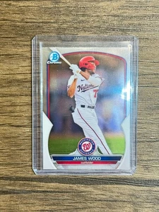2023 Bowman Chrome Prospects James Wood #BCP-129 (RC) Washington Nationals - Picture 1 of 2