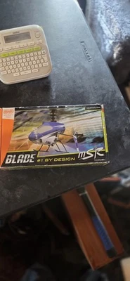 New In Box 2010 Aircraft ONLY Remote Control Helicopter  Blade, By MSR - Image 1 of 4