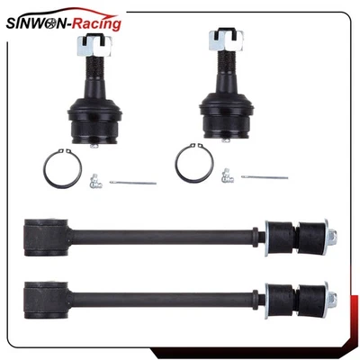 Kits de acoplamiento de barra estabilizadora anti balanceo de rótulas para Ford F-350 1985-1997 4 piezas Foto 1 de 4