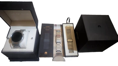 Huawei Watch 1 (First Generation) Smartwatch with original accessories - Image 1 of 4