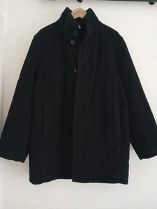 Alfani Black Wool Blend Overcoat Size Medium Peacoat Bruno Coat. Winter Jacket. - Picture 1 of 11