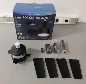 Bell + Howell Socket Fan Light - Picture 1 of 6