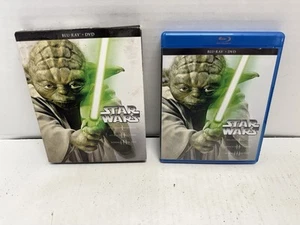 STAR WARS TRILOGIE I II III 1-3 BLU-RAY + DVD 6-DISC BOX SET mit Schuber - Bild 1 von 5