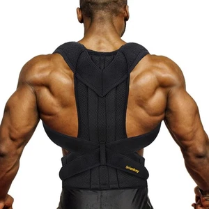 Rückenbandage Rückenhalter Geradehalter Haltungskorrektur Schulter Herren Damen - Bild 1 von 7