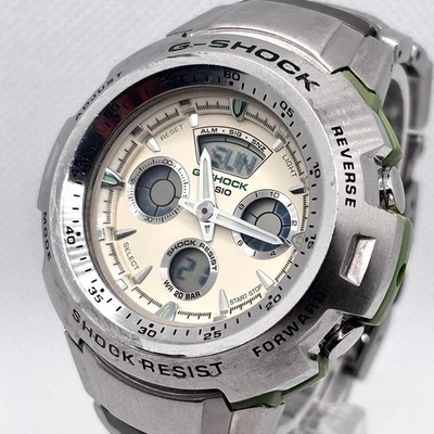 Casio G SHOCK Gulfmaster GWN 1000GB Solar Radio Wave Watch Japan Titanium - Image 1 of 4