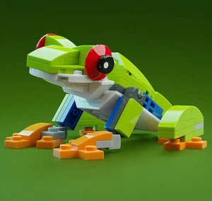 Red-Eye Tree Frog - Custom Building Set made using LEGO parts - B3 Customs - Picture 1 of 3