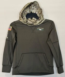 Nike Dri-Fit New York Jets Military Kapuzenpullover Jugend Gr. Small Hoodie - Bild 1 von 11