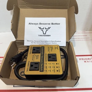 Verbesserter automatischer Staubsaugerschalter, automatischer Schalter für Staubsammler (Regal) - Bild 1 von 6