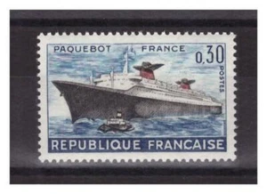 FRANCE . N ° 1325 . 30 c PAQUEBOT FRANCE NEUF **. SUPERBE . - Picture 1 of 2