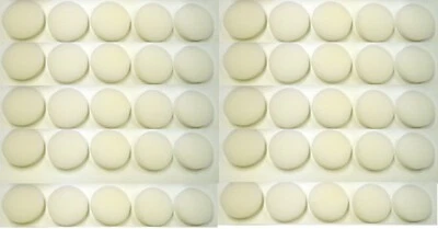 RD AQUA INC 50 piece inline pads for Refillable Inline Water Filter Cartridge RO system