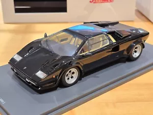 SCHUCO Lamborghini COUNTACH 5000 S Black 1:18 NEW in Display Case 450066500 - Picture 1 of 12