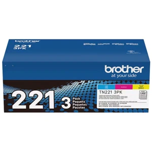 Brother Genuine TN221C, TN221M, TN221Y Cyan, Magenta and Yellow OPEN BOX SEALED - Picture 1 of 3